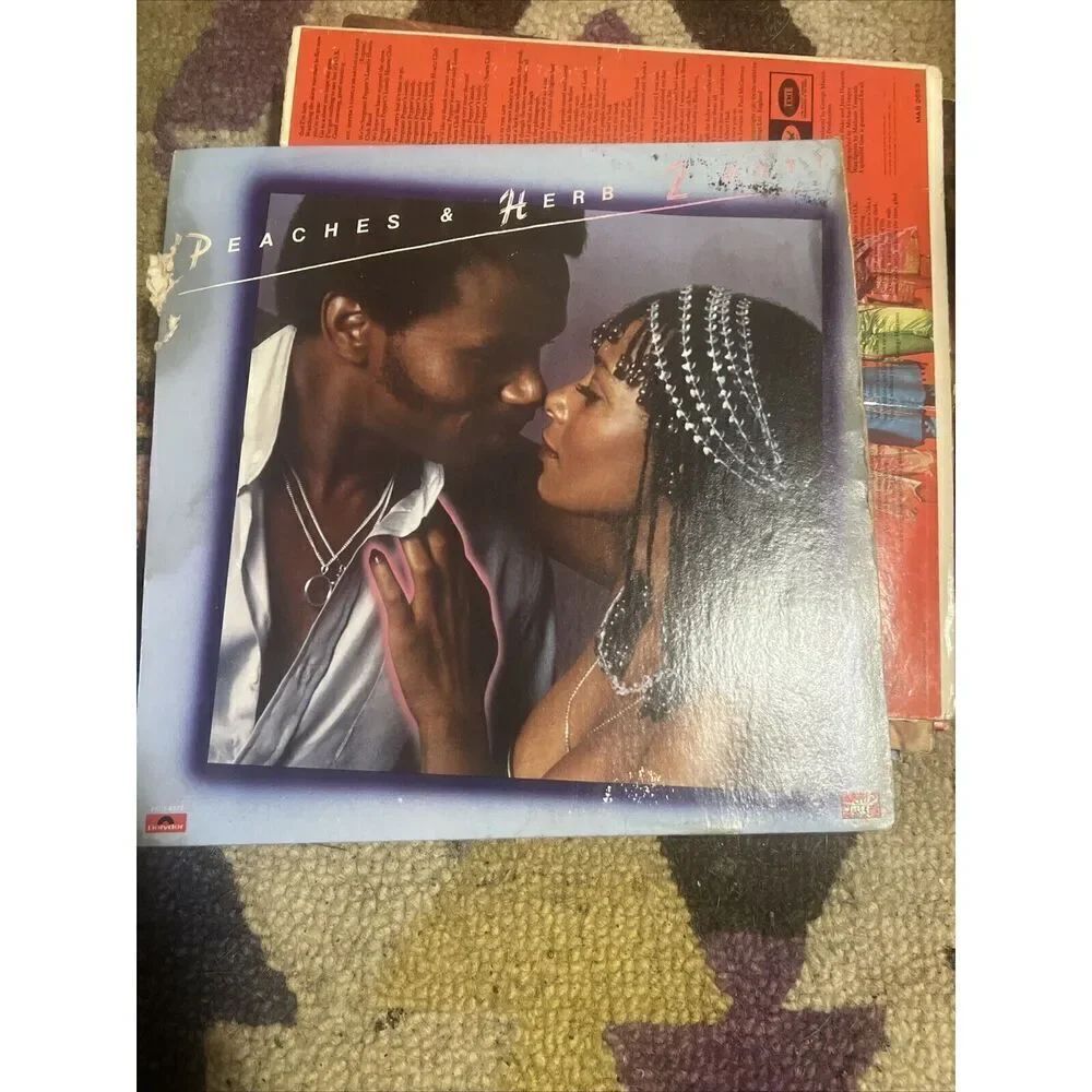 Peaches & Herb 2 Hot! Vinyl LP Record 1978 Polydor Records (EX)